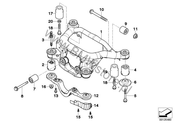 Schemat Tylnego Zawieszenia Bmw E46