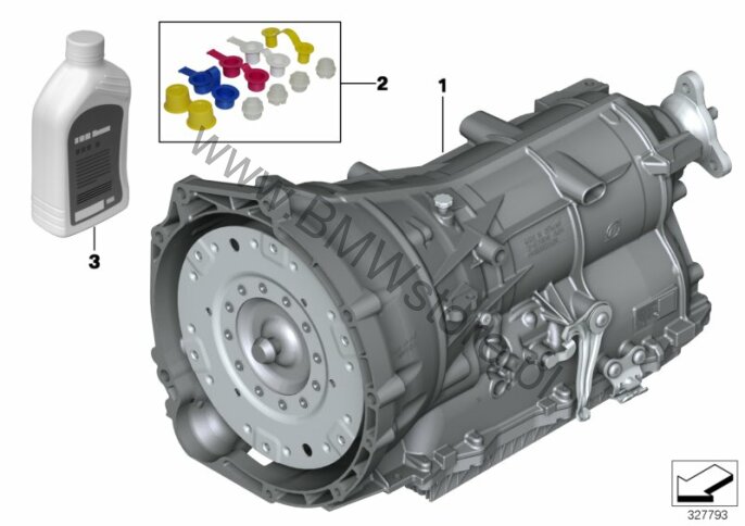 Automatyczna skrzynia biegów GA8HP45Z BMW 5' F10 525d N57